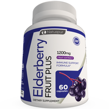 Load image into Gallery viewer, Elderberry Capsules 1200mg - For Powerful Immune System Support