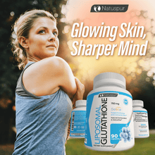 Load image into Gallery viewer, Liposomal Glutathione Capsules – Pure Reduced Setria with Phospholipid Complex