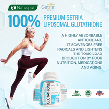 Load image into Gallery viewer, Liposomal Glutathione Capsules – Pure Reduced Setria with Phospholipid Complex