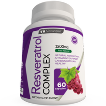 Load image into Gallery viewer, Resveratrol Complex 1200mg
