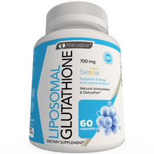 Load image into Gallery viewer, Liposomal Glutathione Capsules – Pure Reduced Setria with Phospholipid Complex